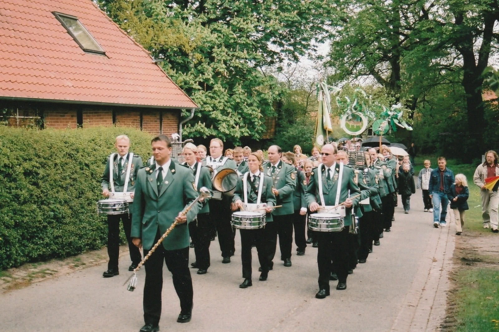 Schützenauszug Bild 2 - Ausmarsch